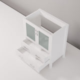 Volez White Freestanding Bathroom Vanity