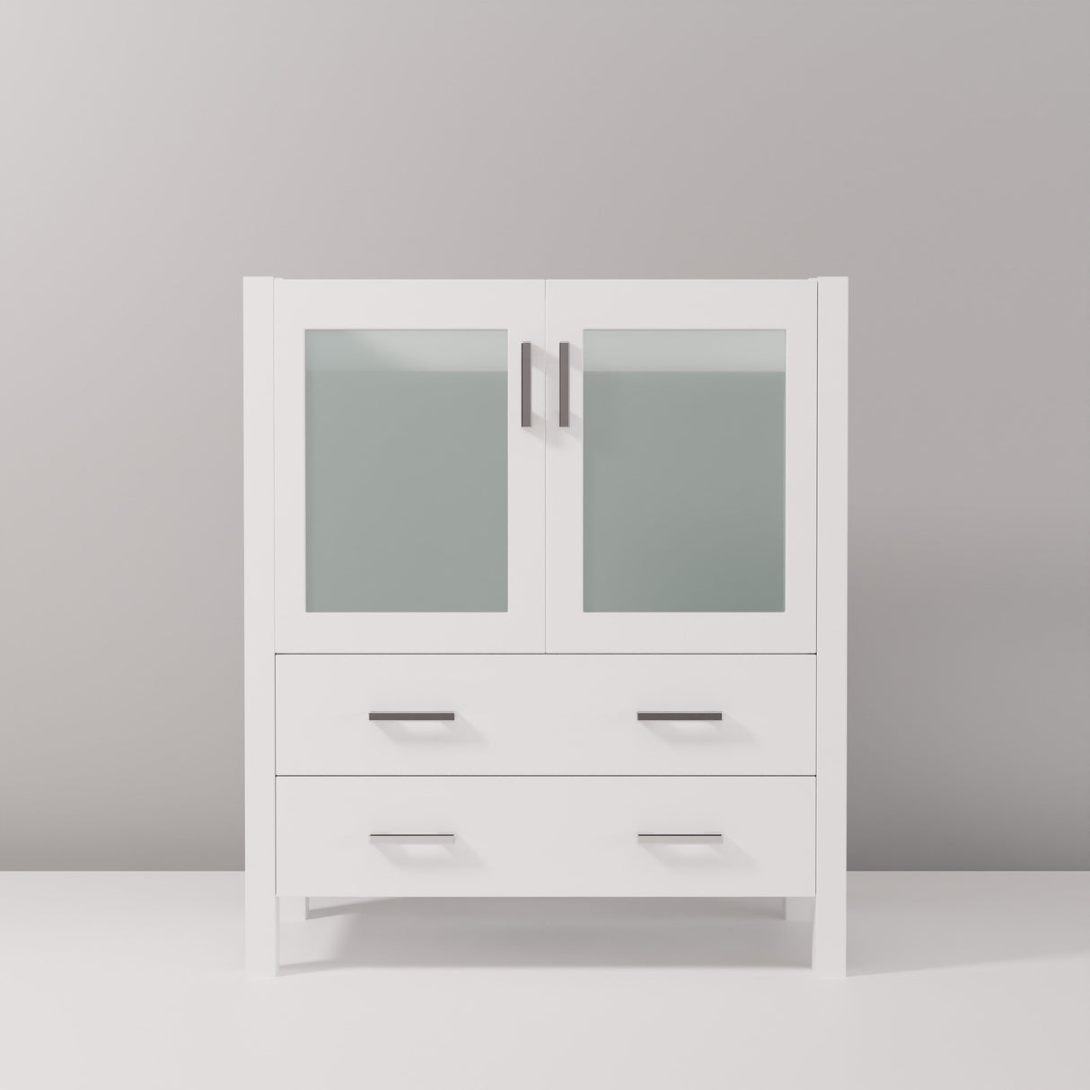 Volez White Freestanding Bathroom Vanity