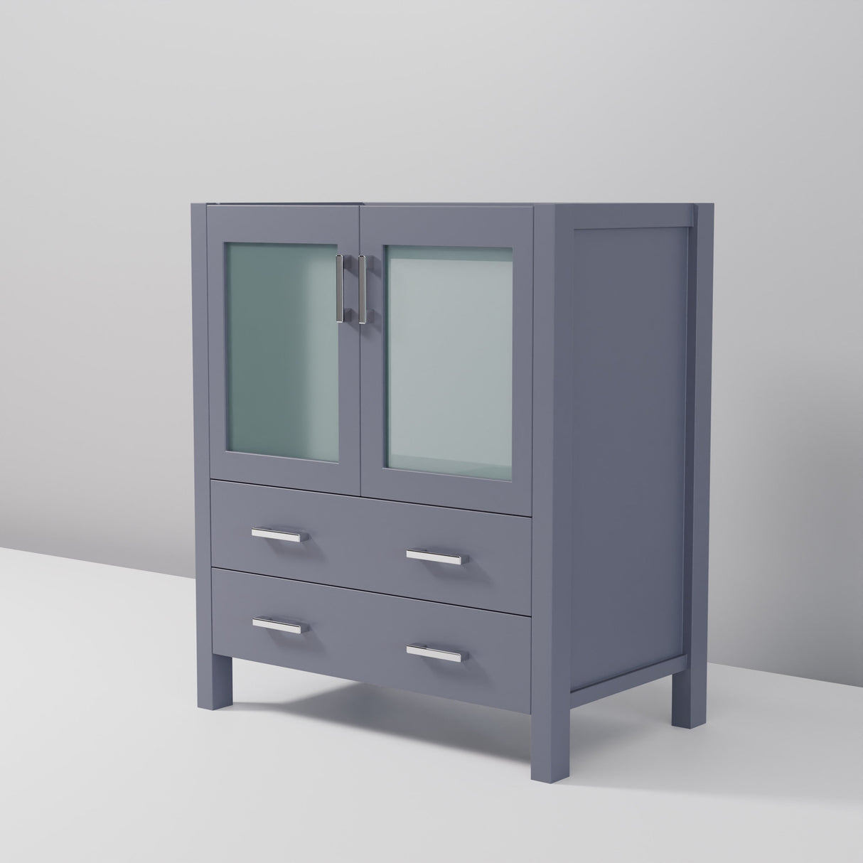 Volez Dark Grey Freestanding Bathroom Vanity