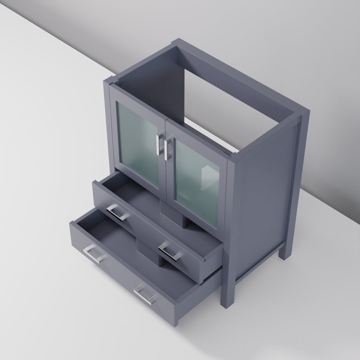 Volez Dark Grey Freestanding Bathroom Vanity