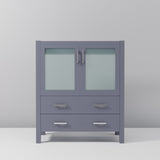 Volez Dark Grey Freestanding Bathroom Vanity