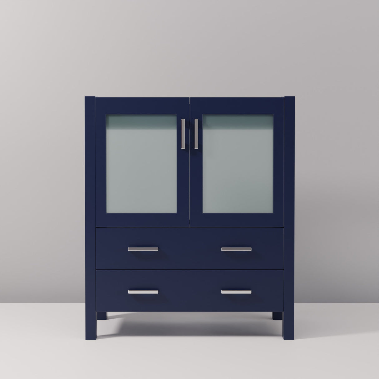 Volez Navy Blue Freestanding Bathroom Vanity