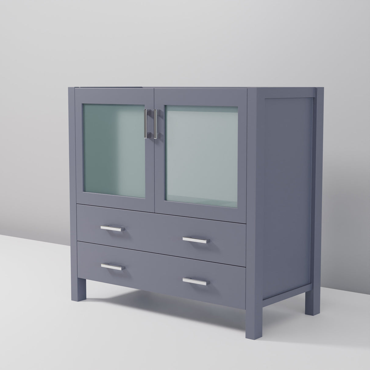 Volez Dark Grey Freestanding Bathroom Vanity