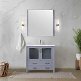 Volez 36 in. Freestanding Bathroom Vanity