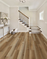 Laminate Luxury Vinyl Flooring, Click Lock Floating, Marblewood, 7" X 60" X 12mm, AC4 Wear Layer - Legacy Grove Collection (19.08 SQFT/CTN)