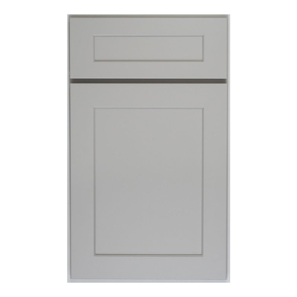 Liberty Shaker Ashen - Single Oven Cabinets - 33"W x 90"H x 24"D - LSA-OCS339024-3 - Pre Assembled