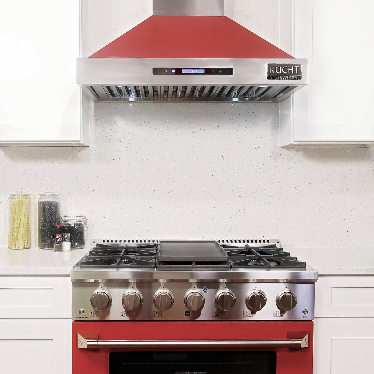 KUCHT Professional 36 in. Wall Mounted Range Hood 900CFM