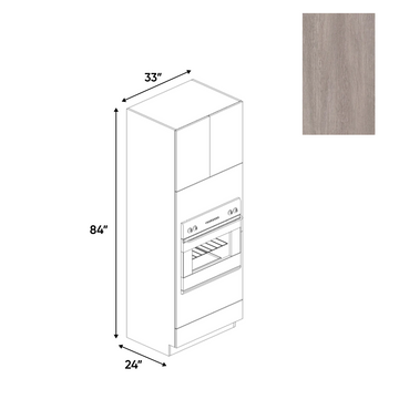 RTA - Muratti Textured - Tall Oven Cabinet - 33