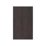 RTA - Carbon Frozen Wood Textured - Finished End Wall Panel - 13"W x 36"H x 0.75"D - Frameless Cabinet