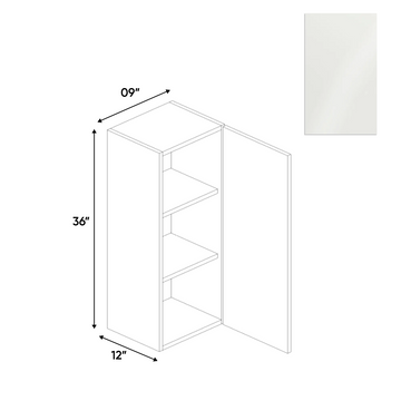 Blanco Gloss - Wall Cabinet - 9