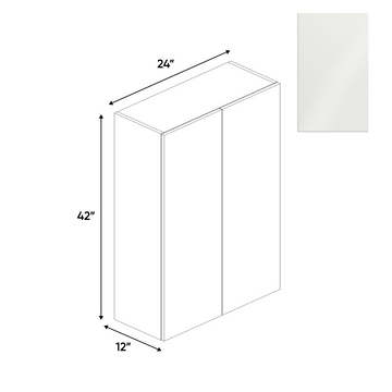 Blanco Gloss - Wall Cabinet - 24