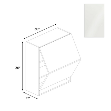 RTA - Blanco Gloss - Wall Upper Cabinet - 30