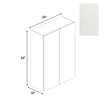 Blanco Matte - Wall Cabinet - 24