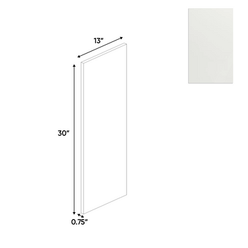 RTA - Blanco Matte - Finished End Wall Panel - 13