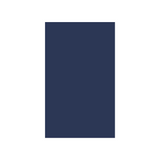 Indigo Blue Matte - Finished End Panel 1.5” Thick - 54 Inch Height x 13 Inch Width x 1.5 Inch Depth - M15-WDD13541.5
