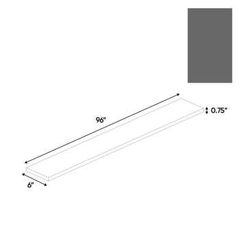 RTA - Gris Plomo Matte - Filler Panel - 6