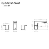 ZLINE Marlette Bath Faucet in Chrome (MAR-BF-CH)