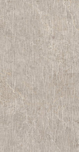 Farmhouse Living 48 X 110 Matte Deco Waved Porcelain Tile in Pewter