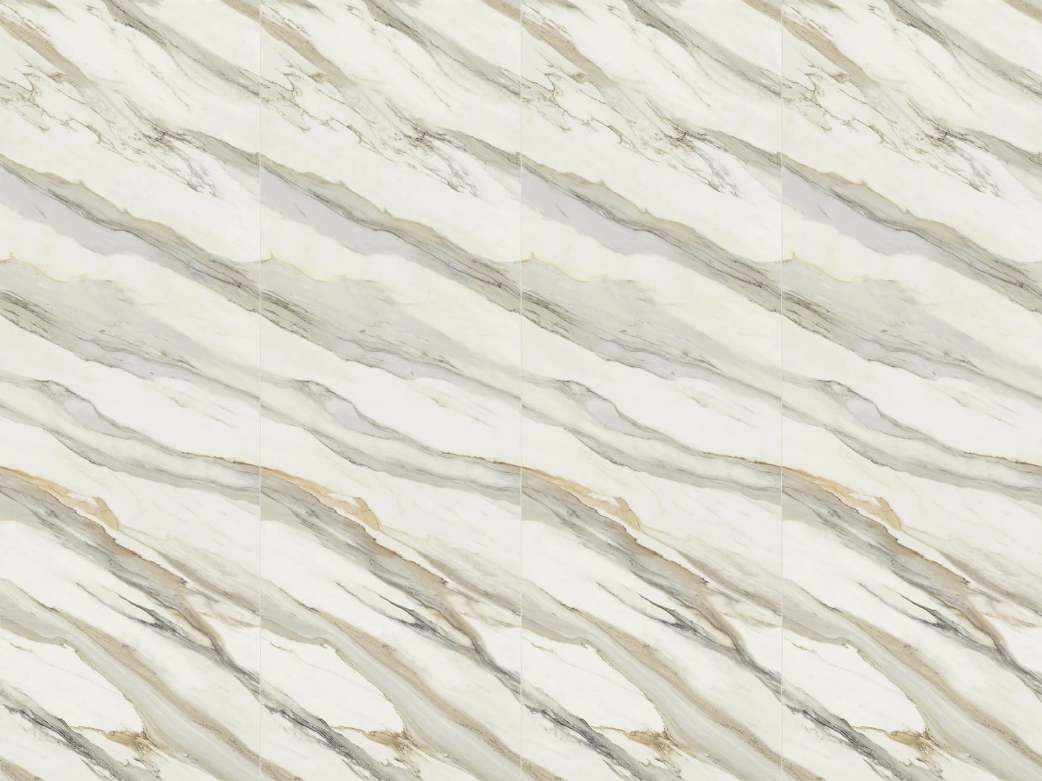 Jem Pre-Fab 32 X 90 Matte Porcelain Tile in Aria Gold