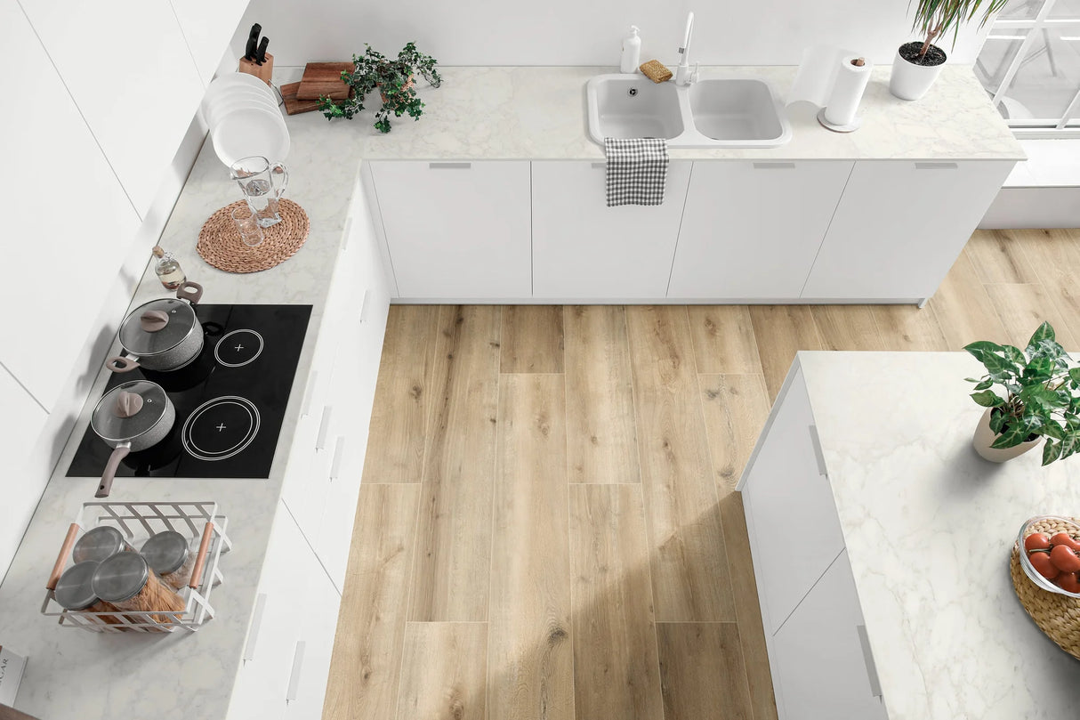 Jem Pre-Fab 32 X 90 Matte Porcelain Tile in Adagio White