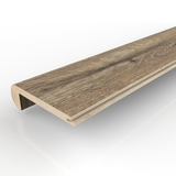 Permshield Mocha Stair Nose - 94" x 3"