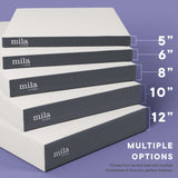 Mila 6" Memory Foam Mattress with 10 Years Warranty