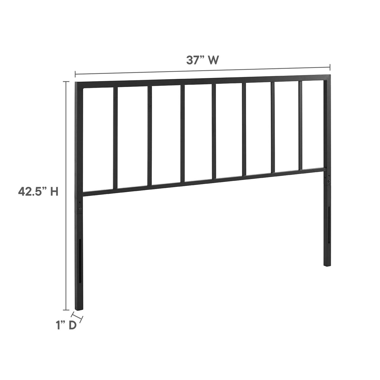 Tatum Twin Metal Headboard