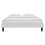 Reign Twin Performance Velvet Platform Bed Frame