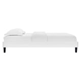 Reign Twin Performance Velvet Platform Bed Frame