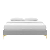 Sutton Twin Performance Velvet Bed Frame