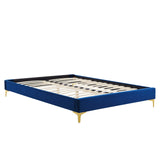 Sutton Full Performance Velvet Bed Frame