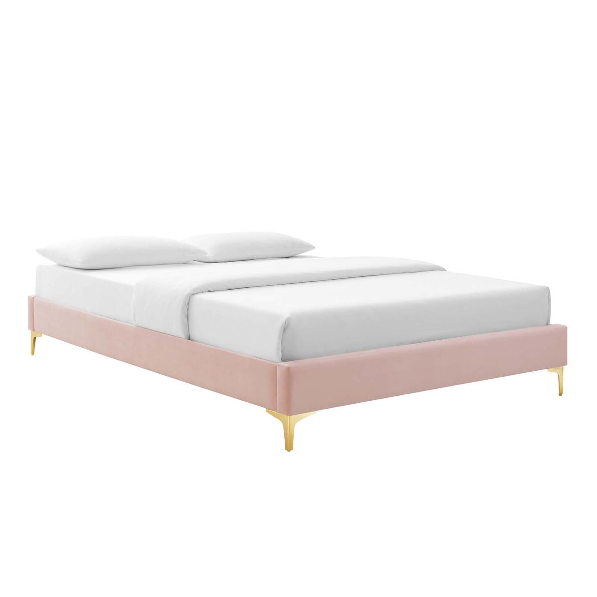 Sutton Full Performance Velvet Bed Frame