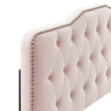 Sophia Tufted Performance Velvet Twin Headboard