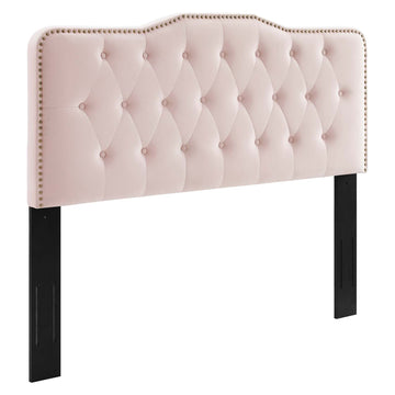 Sophia Tufted Performance Velvet Full/Queen Headboard