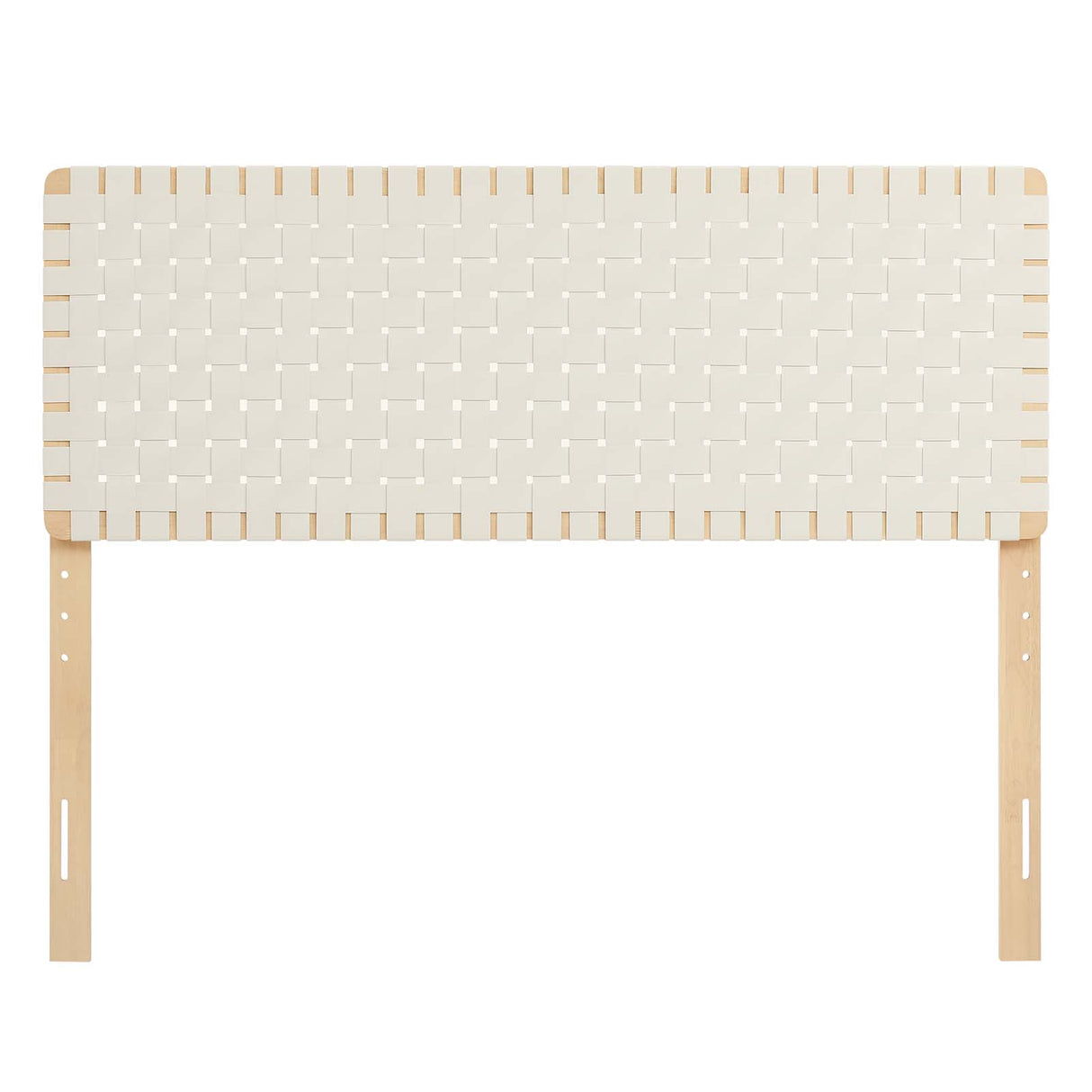 Sparta Weave Queen Vegan Leather Headboard