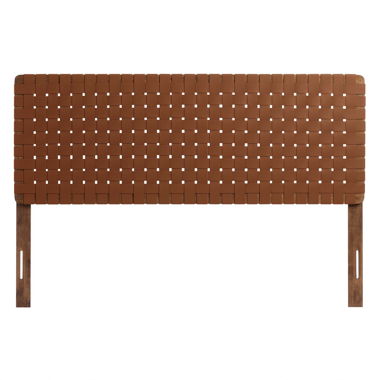 Sparta Weave Queen Vegan Leather Headboard