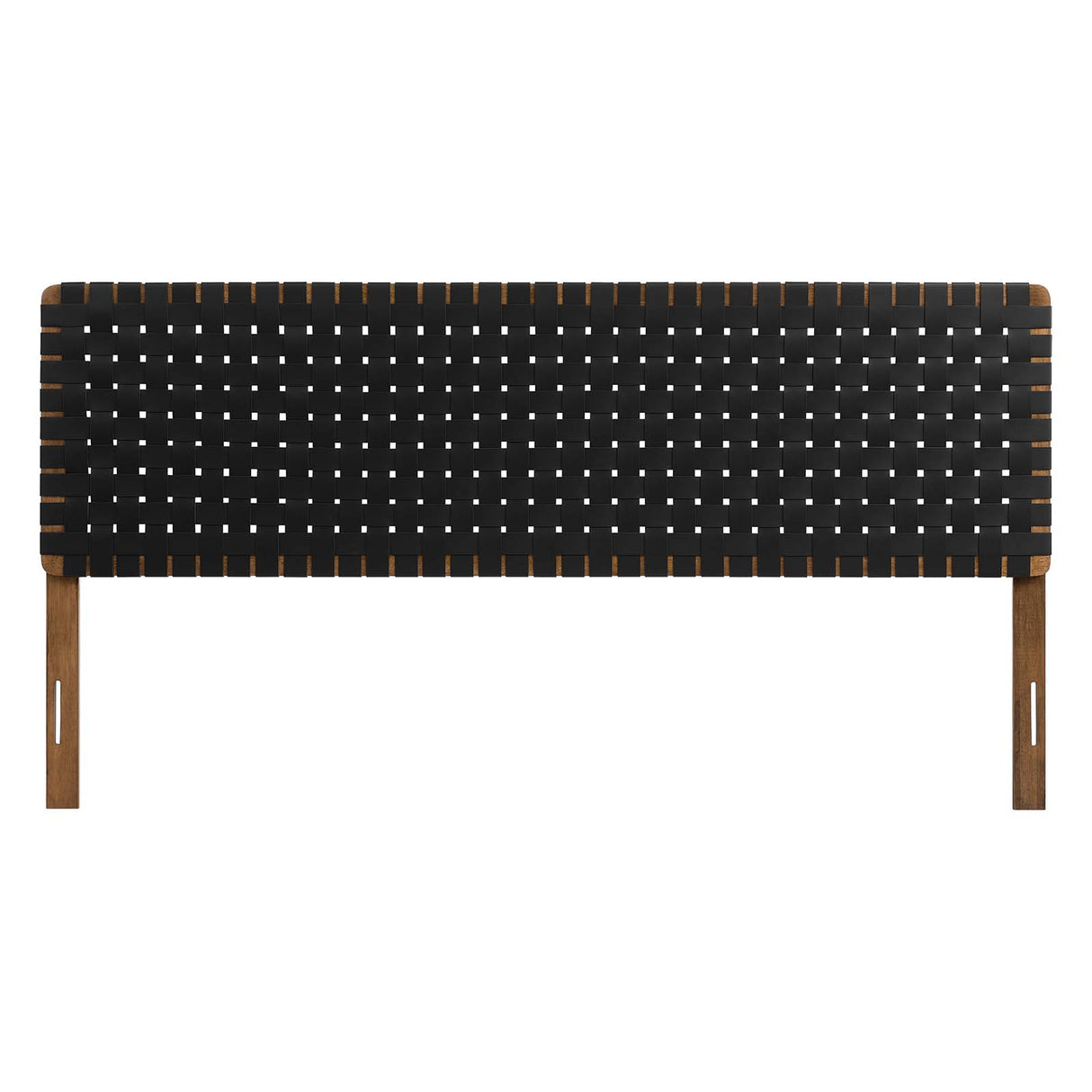 Sparta Weave King Vegan Leather Headboard