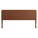 Sparta Weave King Vegan Leather Headboard