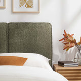 Lindee Boucle Fabric Twin Headboard