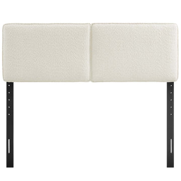 Lindee Boucle Fabric Full Headboard