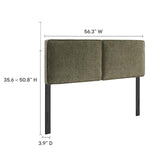 Lindee Boucle Fabric Full Headboard