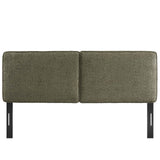 Lindee Boucle Fabric Queen Headboard