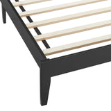 Sirocco Rattan and Wood Twin Platform Bed