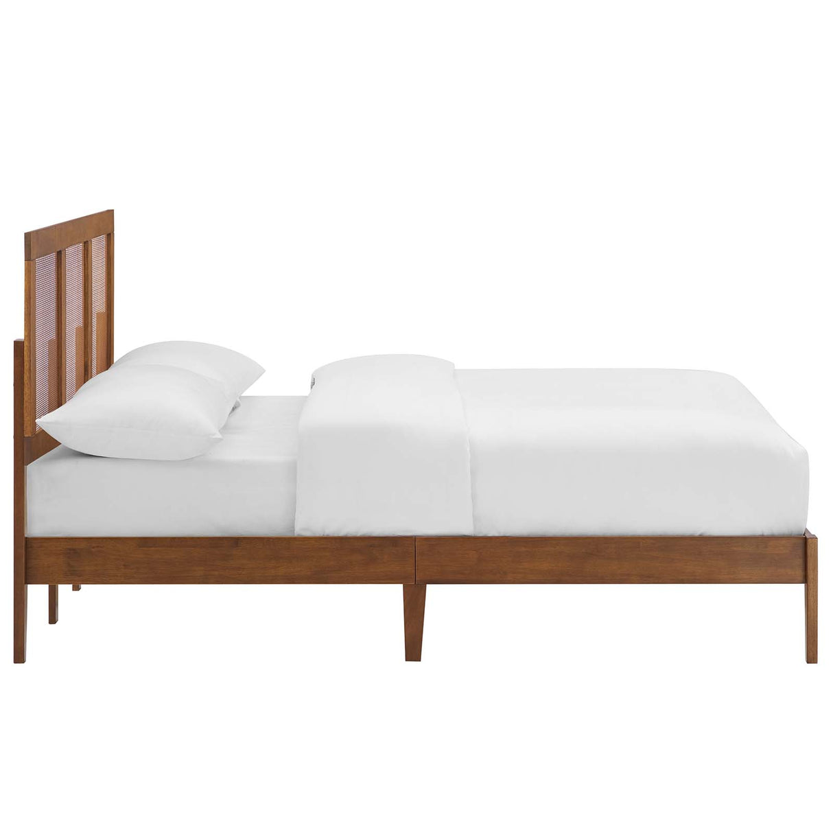 Sirocco Rattan and Wood Full Platform Bed