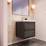 Saviour Wall Mounted Bathroom Vanity with Reinforced Acrylic Sink