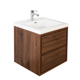 Saviour Wall Mounted Bathroom Vanity with Reinforced Acrylic Sink