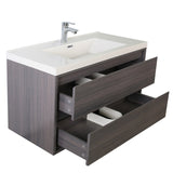 Saviour Wall Mounted Bathroom Vanity with Reinforced Acrylic Sink