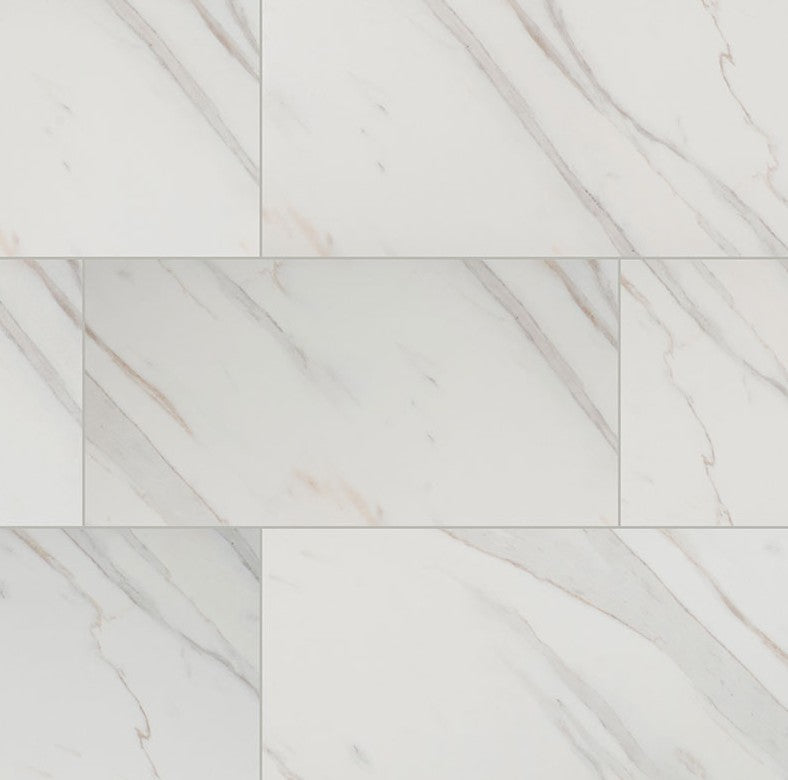 MSI TILE - PIETRA CALACATTA 24X24 MATTE  - NCAL2424-N