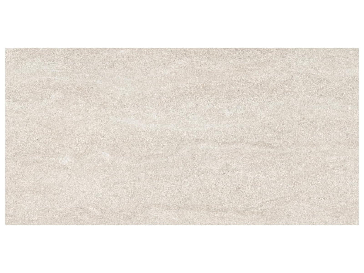 12 x 24 in Majesto Travertino Classico Grained Rectified Colorsync Porcelain Tile