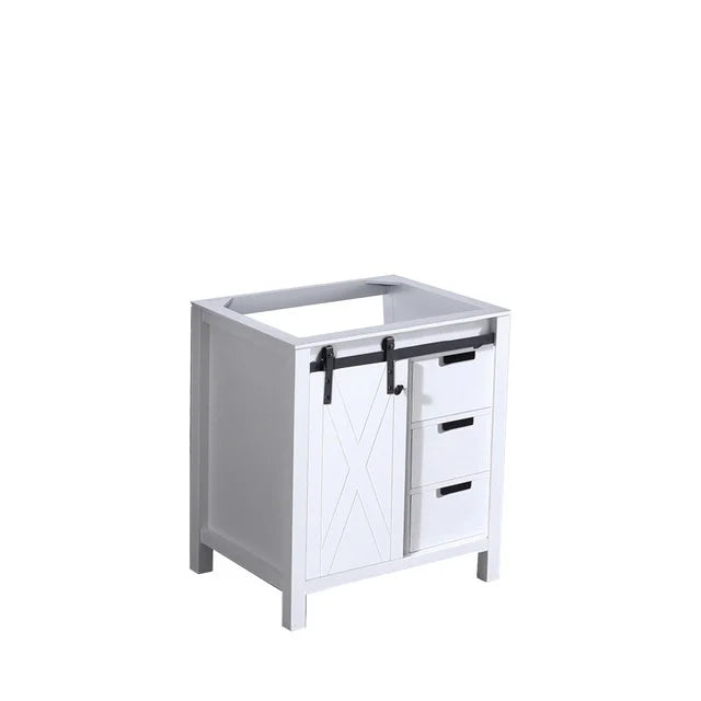 Marsyas 30" White Vanity Cabinet Only